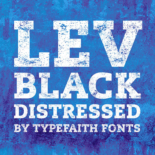 distressed pattern font